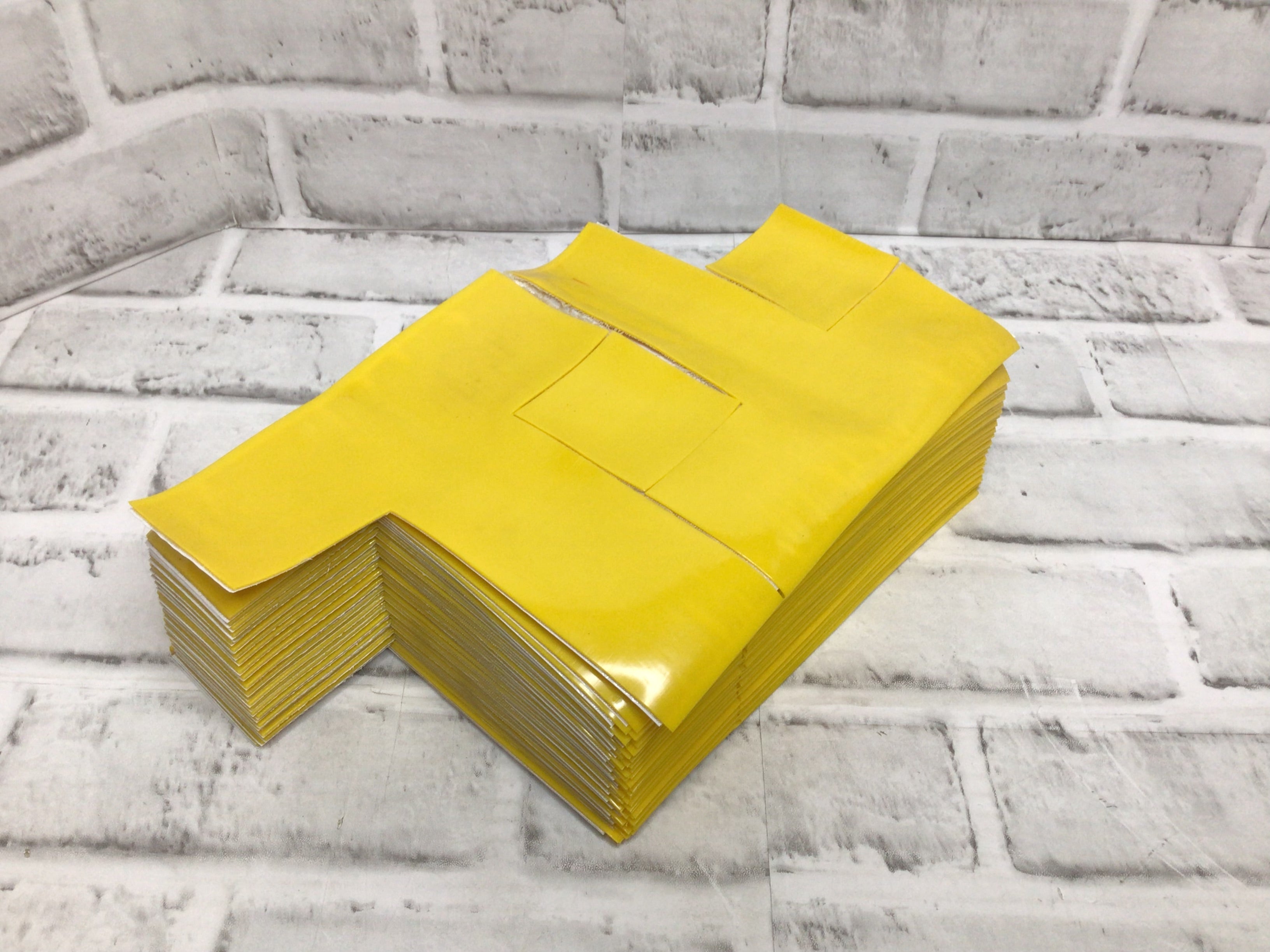 MIGHTY LINE YELLOWT Floor Tape, Yellow T, 2 in x 6 in, 100 pack (8169884254446)